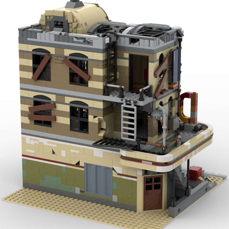 MOC-40173 Downtown Diner - Apocalypse Version