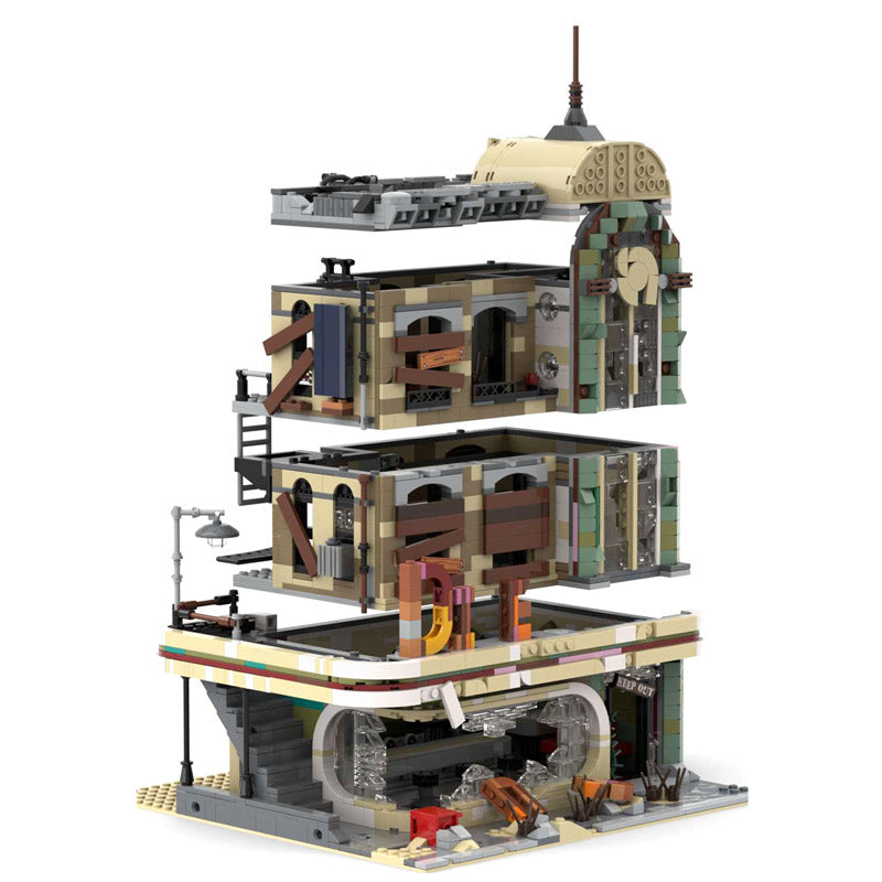 MOC-40173 Downtown Diner - Apocalypse Version