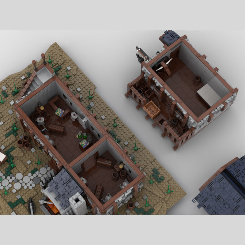 MOC-42378 Medieval Blacksmith House