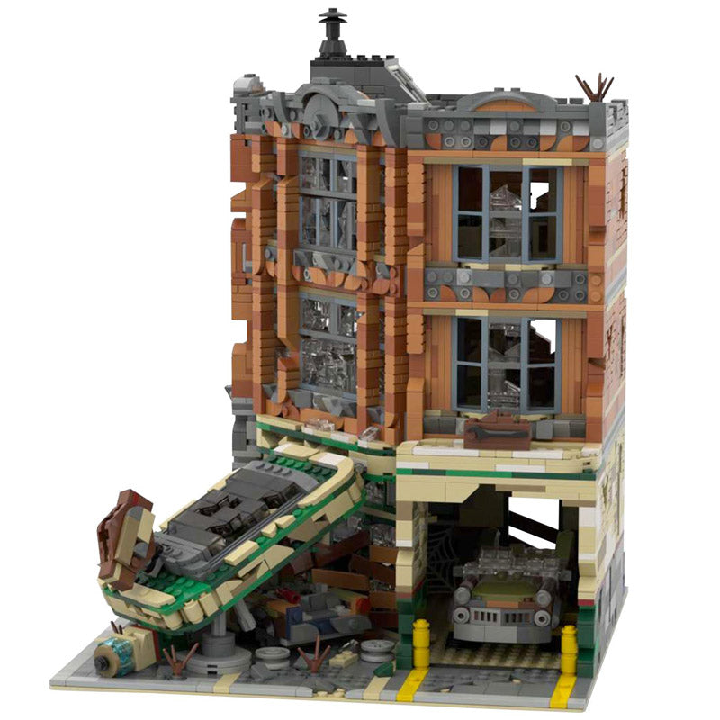 MOC-66422 Corner Garage - Apocalypse Version