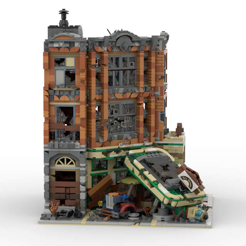 MOC-66422 Corner Garage - Apocalypse Version