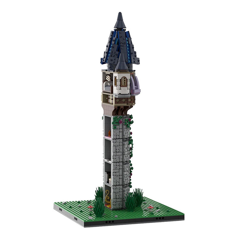 MOC-68309 Rapunzel Tower| Modular Fairy Tale world