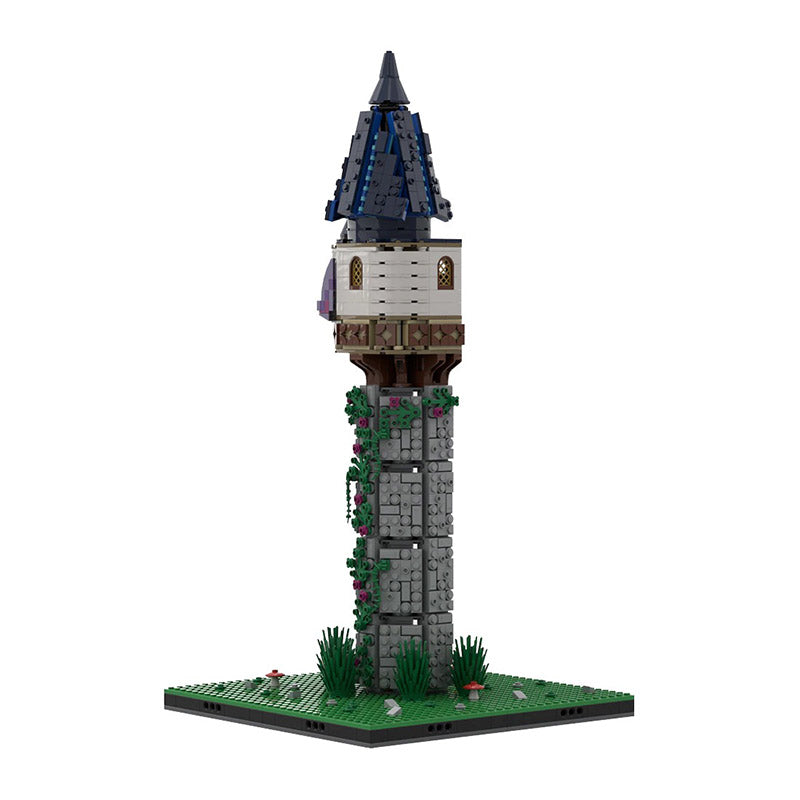 MOC-68309 Rapunzel Tower| Modular Fairy Tale world