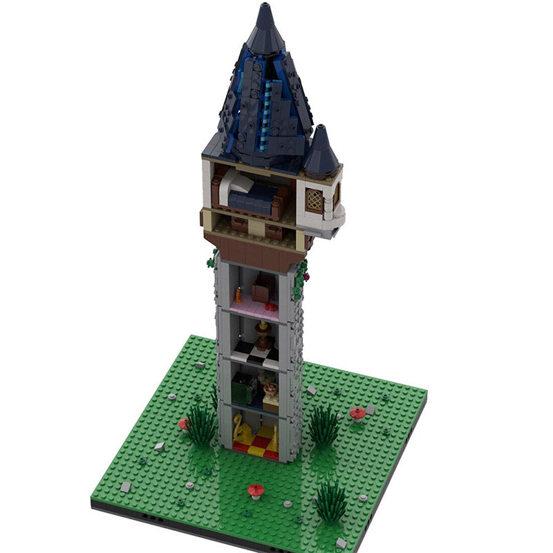 MOC-68309 Rapunzel Tower| Modular Fairy Tale world