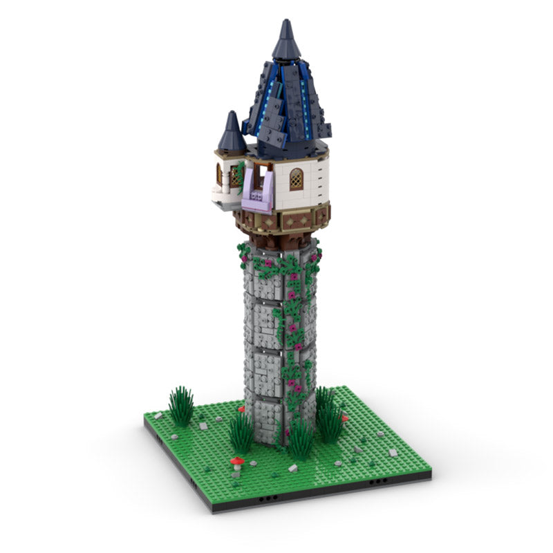 MOC-68309 Rapunzel Tower| Modular Fairy Tale world