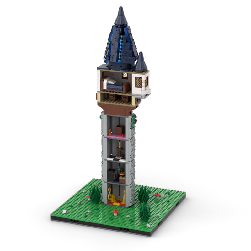 MOC-68309 Rapunzel Tower| Modular Fairy Tale world