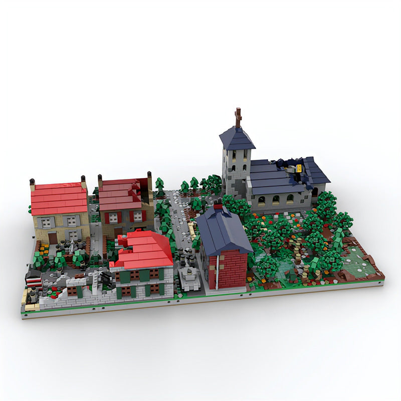 MOC-68564 World War Miniature Modular Diorama