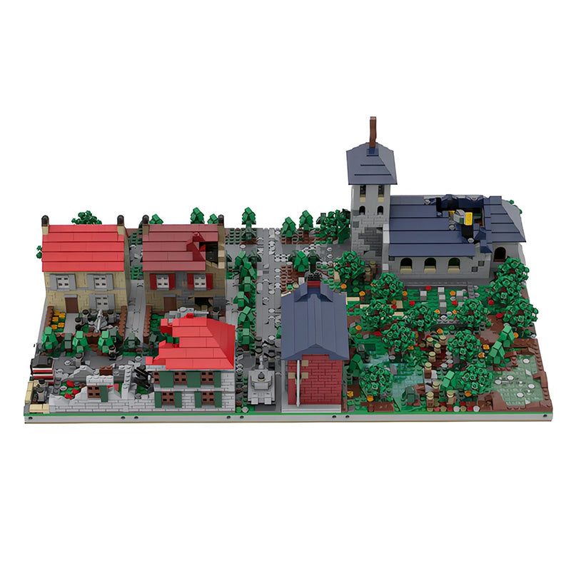 MOC-68564 World War Miniature Modular Diorama