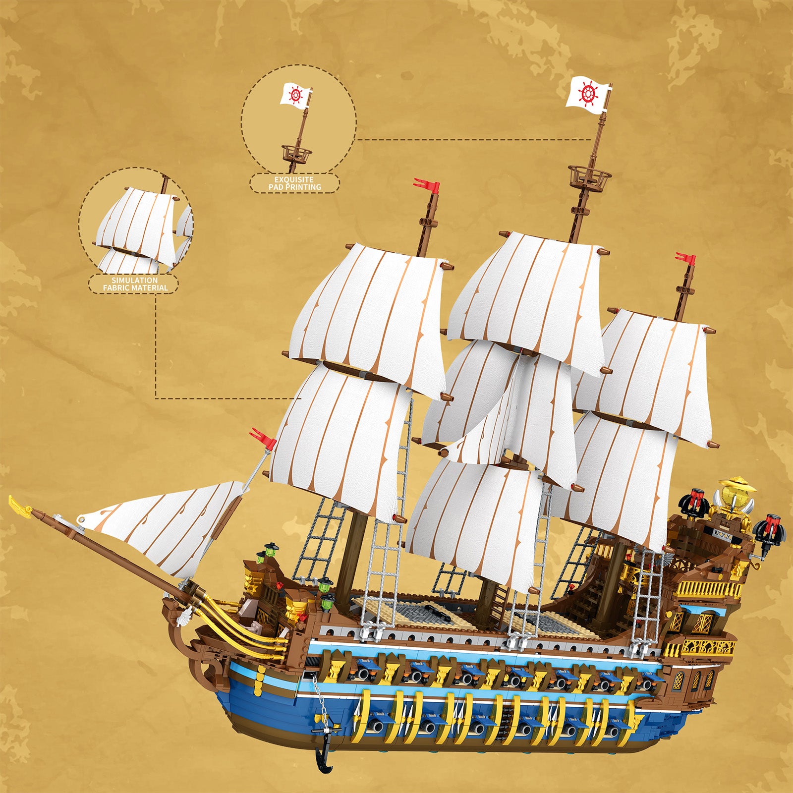 Royal Fleet Corsair Series MOC