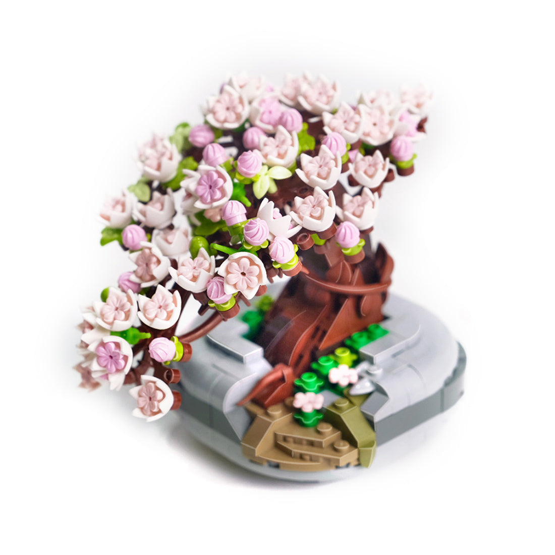 Sakura Tree Bonsai Model Kit Mini MOC