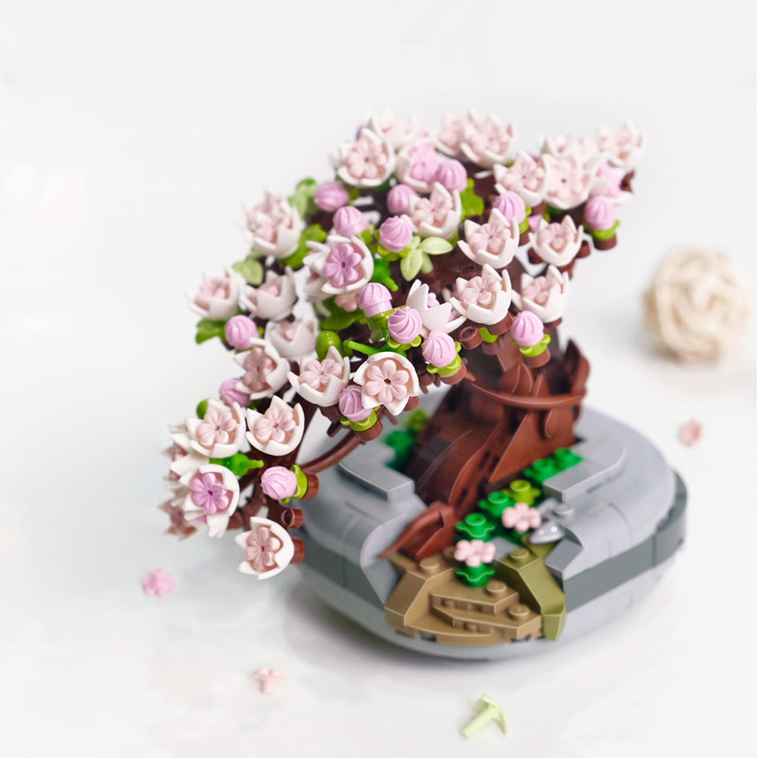 Sakura Tree Bonsai Model Kit Mini MOC