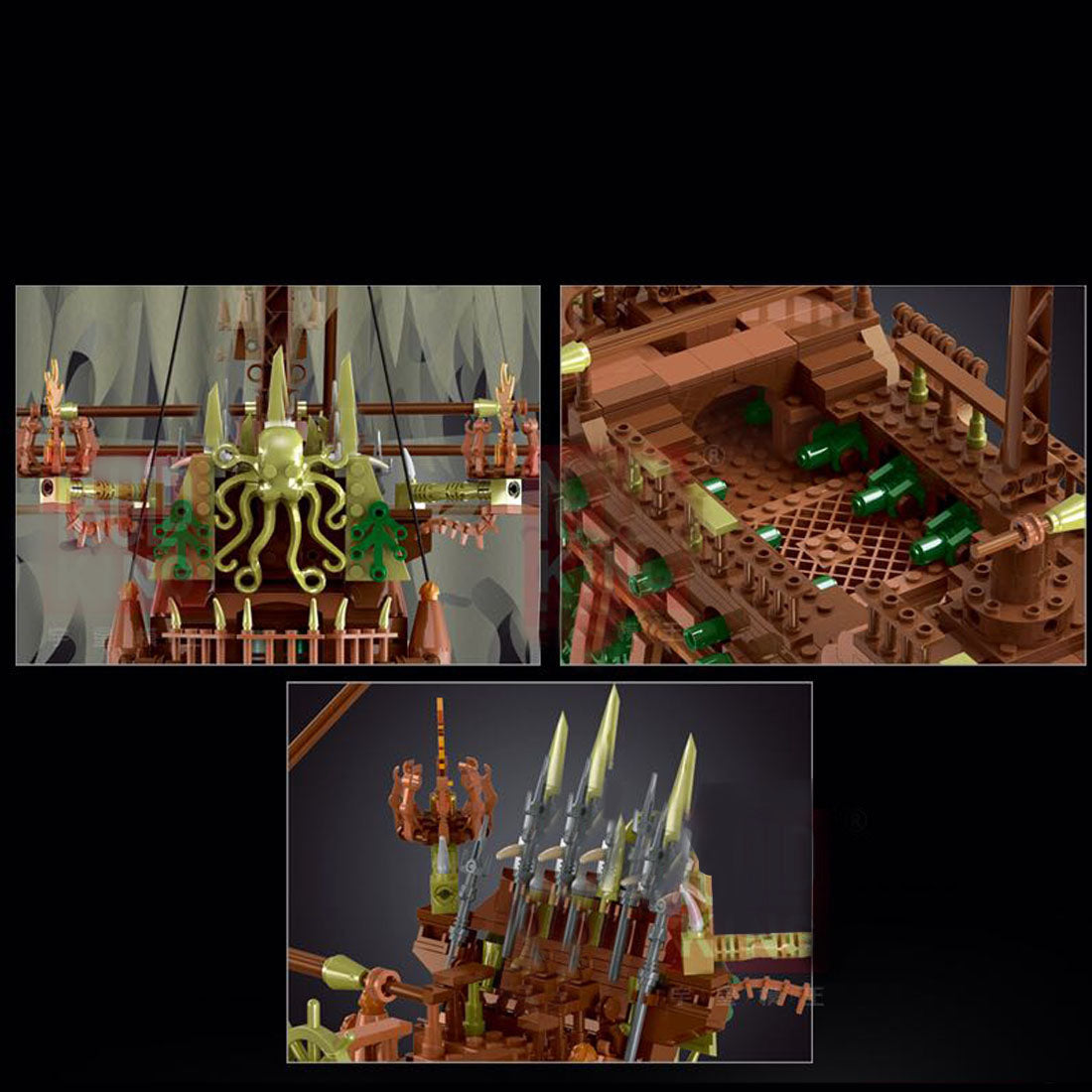 Steam Pirate Ship MOC