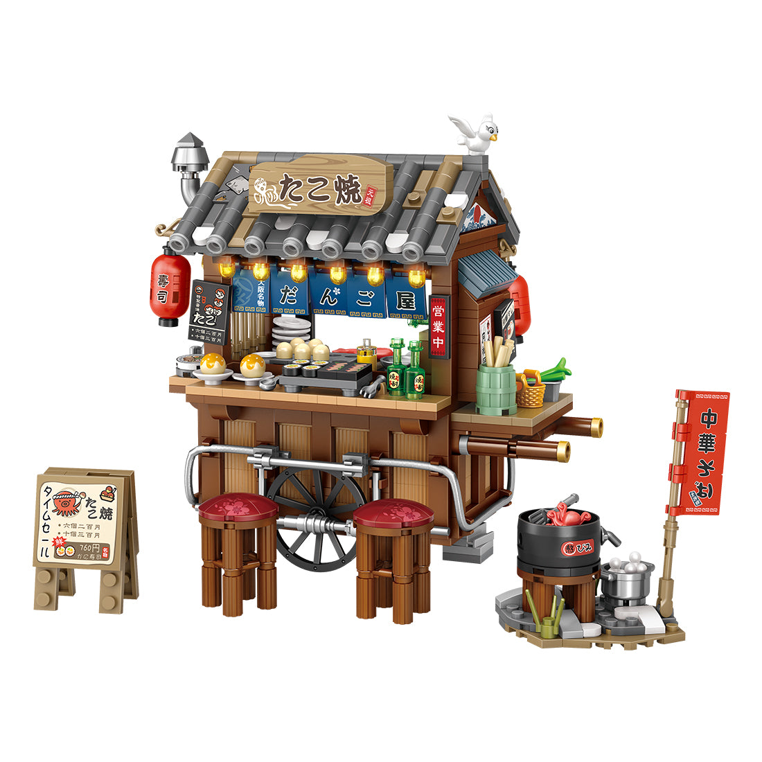 Takoyaki shop MOC