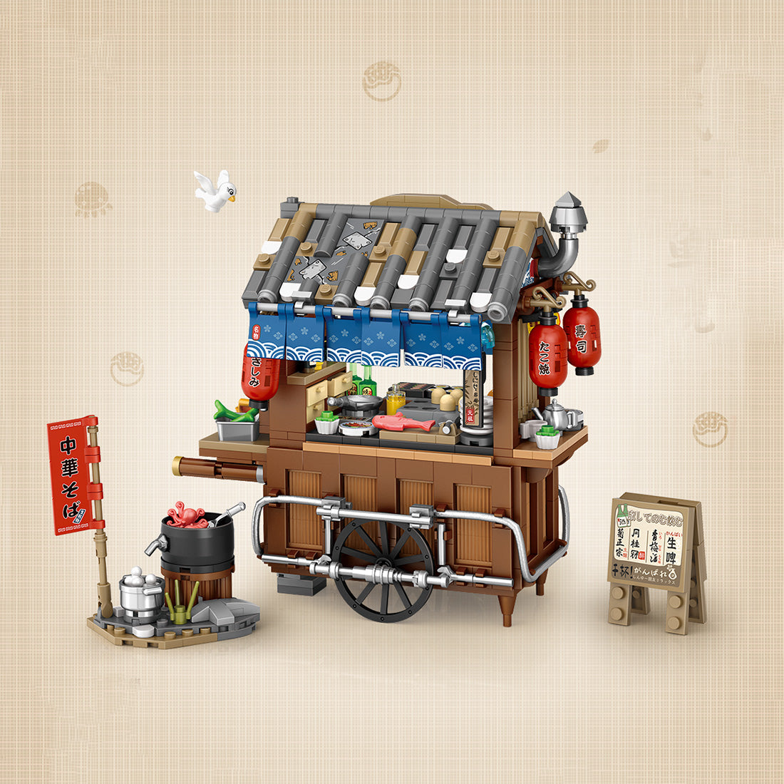 Takoyaki shop MOC