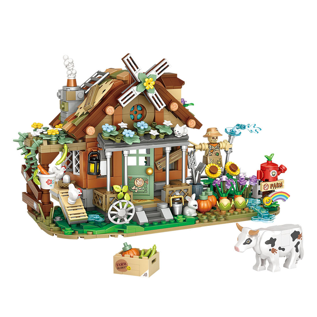 The Mini Farm Cabin MOC