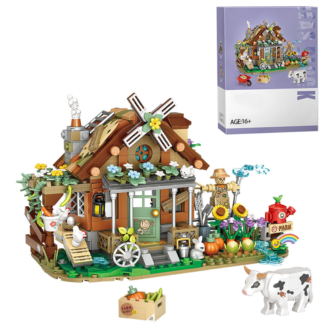 The Mini Farm Cabin MOC