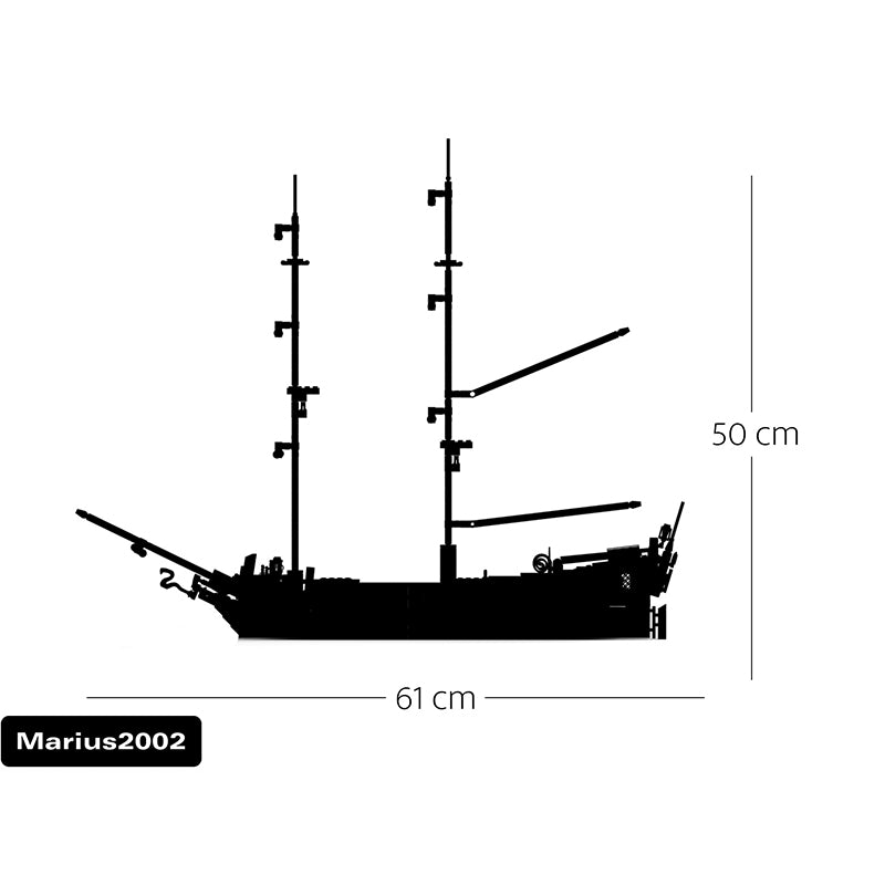 MOC-72359 Pirate Brig