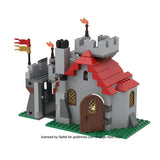Load image into Gallery viewer, 3 in 1 Medieval Lion Knight Castle