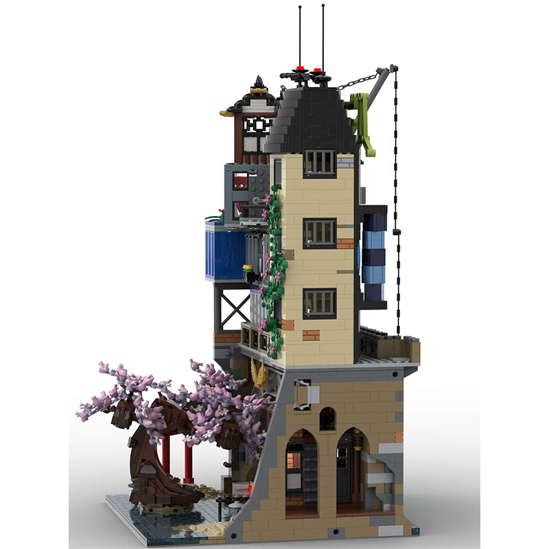 MOC-101467 The Bridge of Ninjago City – godbricks