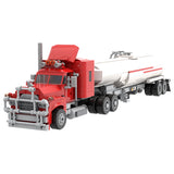 Load image into Gallery viewer, MOC-116126 Mack R Series Red Truck and Tanker Trailer