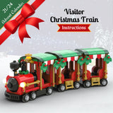 Load image into Gallery viewer, MOC-132495 Visitor Christmas Train - CHRISTMAS MOC