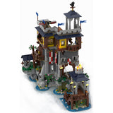 Load image into Gallery viewer, MOC-144007 Medieval Lake Fortress