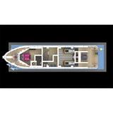 Load image into Gallery viewer, MOC-151521 Luxury Yacht Minifigure Size
