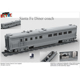 Laden Sie das Bild in den Galerie-Viewer, MOC-36440 7 wide Santa Fe diner coach