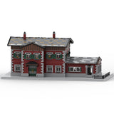 Load image into Gallery viewer, MOC-81863 Village Railroad Train Station