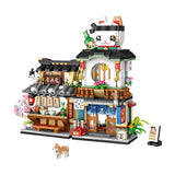 Load image into Gallery viewer, Japanese izakaya model mini MOC