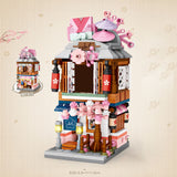 Load image into Gallery viewer, Japanese street kimono shop mini MOC