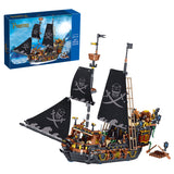 Laden Sie das Bild in den Galerie-Viewer, Medieval Pirate Ship MOC