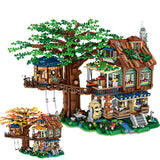 Load image into Gallery viewer, Medieval Tree House Mini Particle MOC