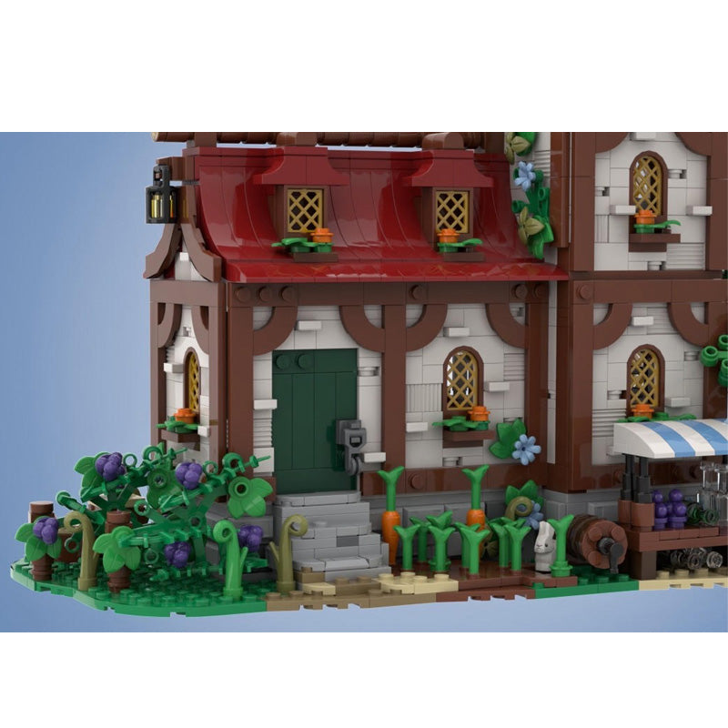 MOC-139818 Medieval Market House – godbricks