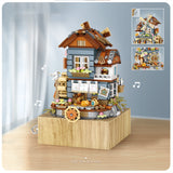 Load image into Gallery viewer, Windmill House Music Box MOC